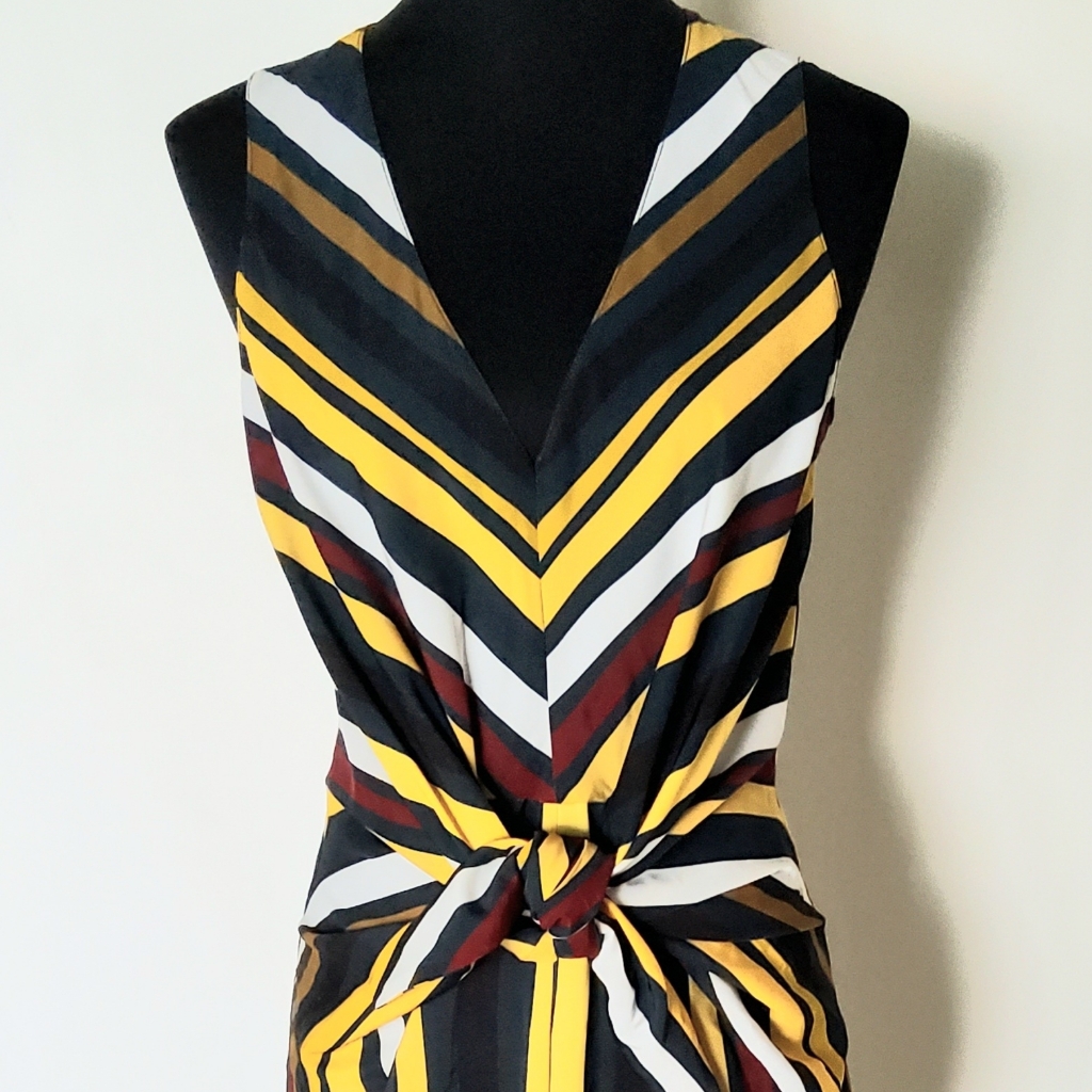 New! Ted Baker London Savanna Front Knot Jumpsuit